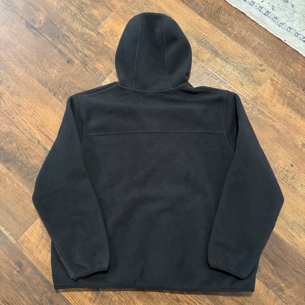 The North Face Jacket Men M Black Carbondale 1/4 Snap Fleece Pullover Hooded - Picture 7 of 7
